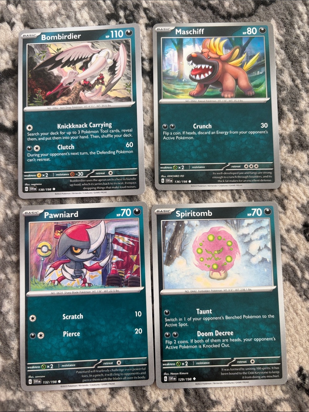 Large Scarlet & Violet Base Lot | 70 Unique Cards | Complete Starter Collection - Picture 12 of 15